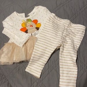 Girls 6 month Thanksgiving outfit
